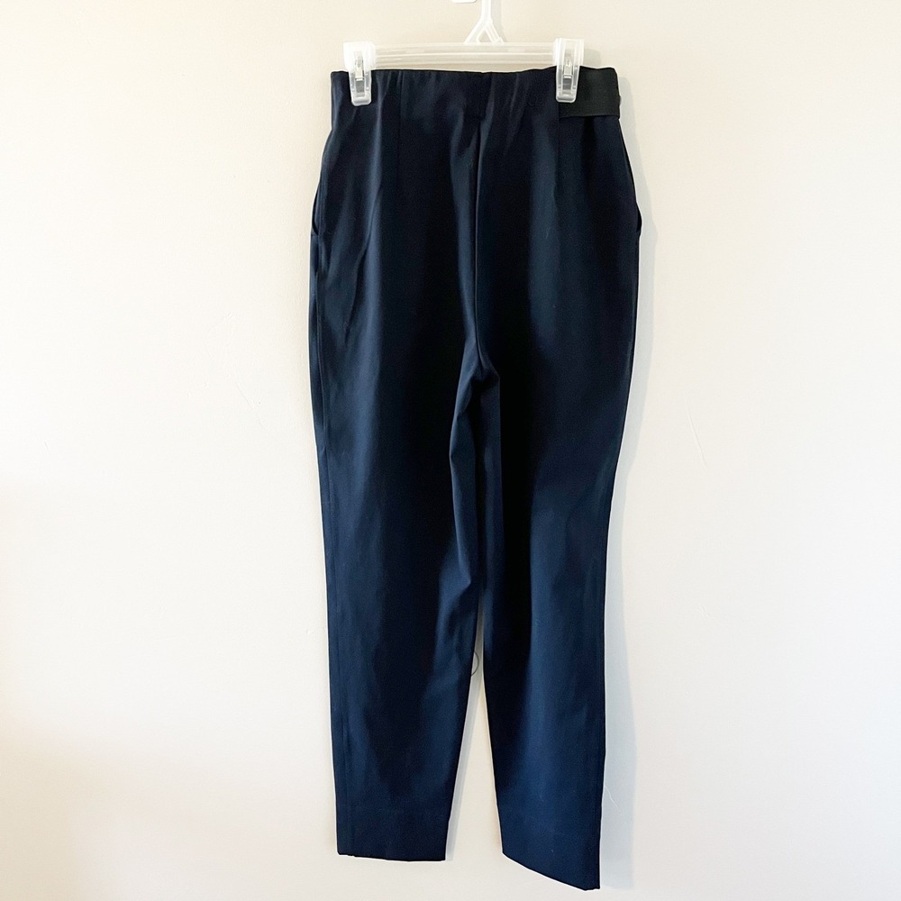 ADAY The Turn It Up Cropped Pants in Navy Blue, Women's size small - Picture 5 of 12